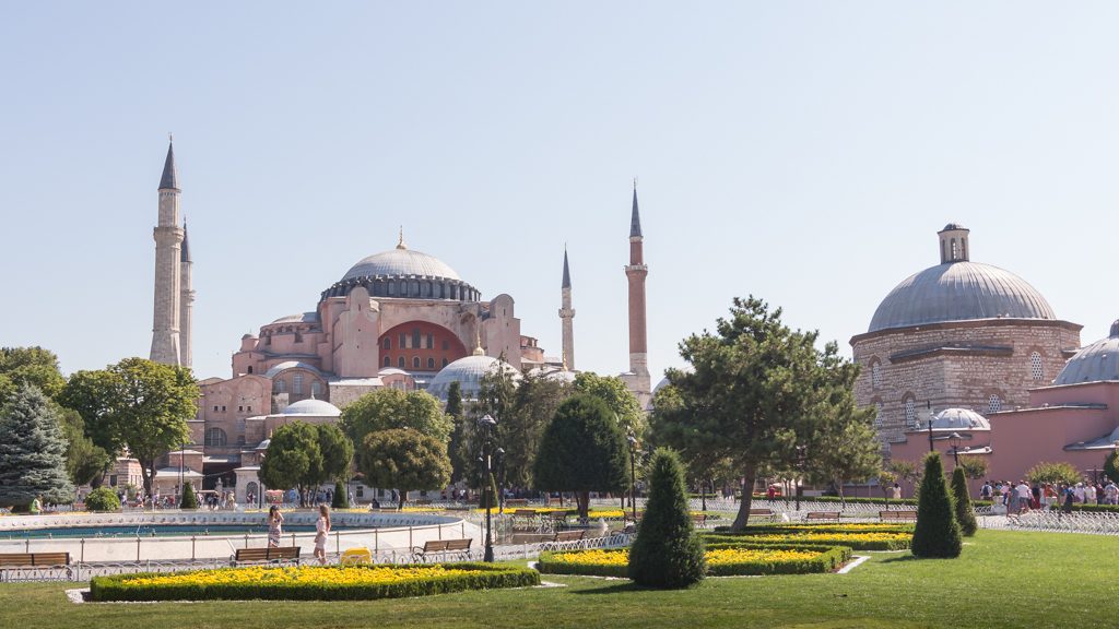 Basilique Sainte Sophie à Istanbul