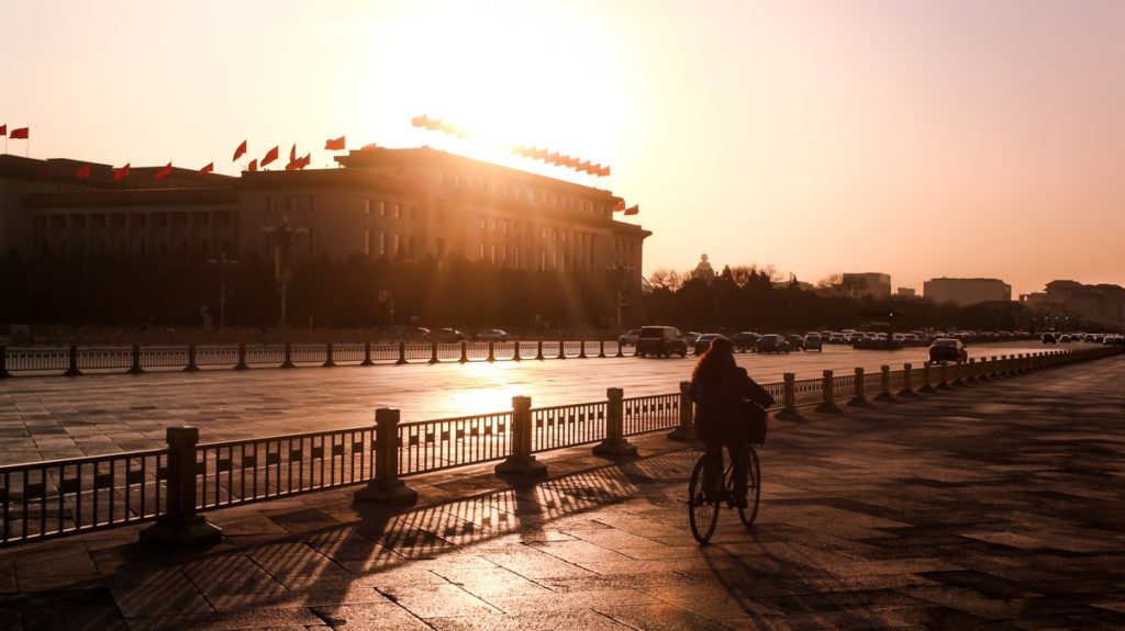 Fin d'après midi à Beijing