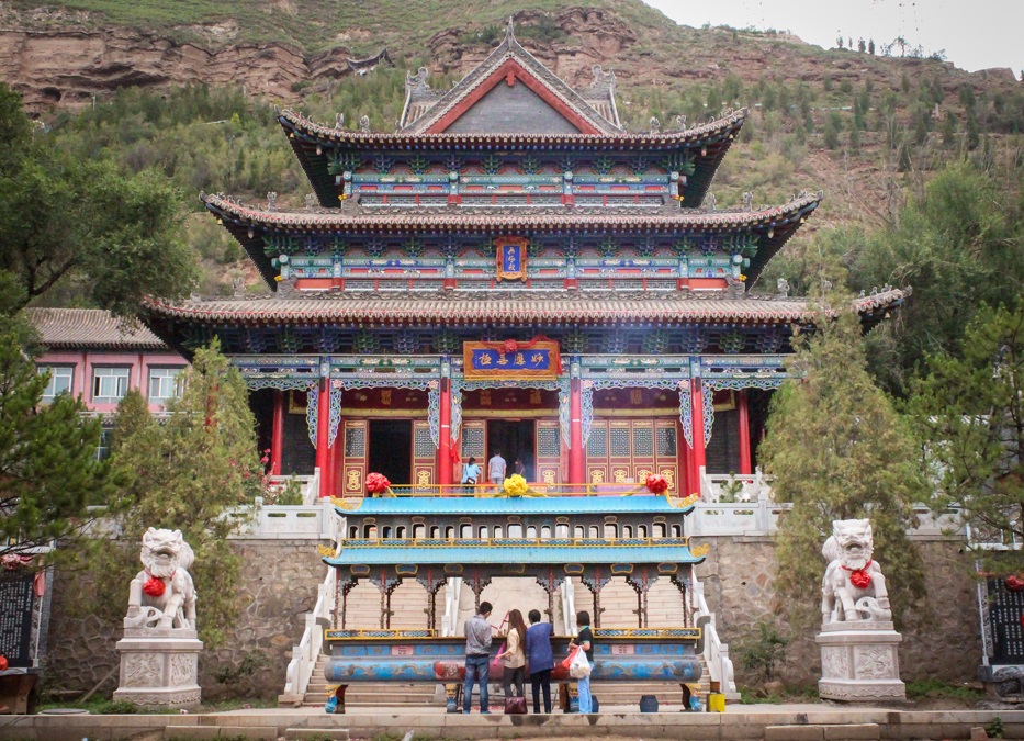 Sortie au Temple à Xining