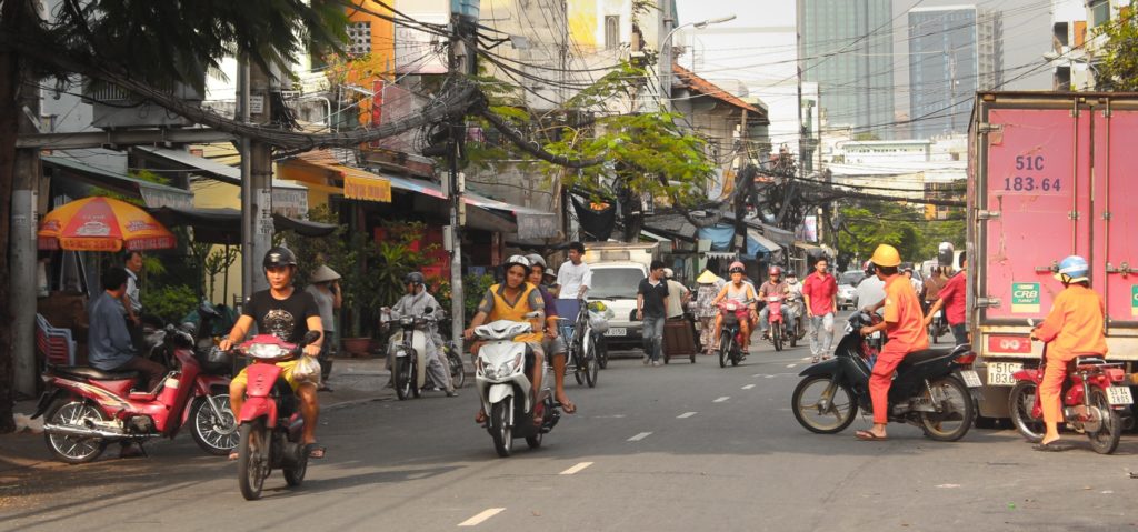 Vie en ville vietnamienne